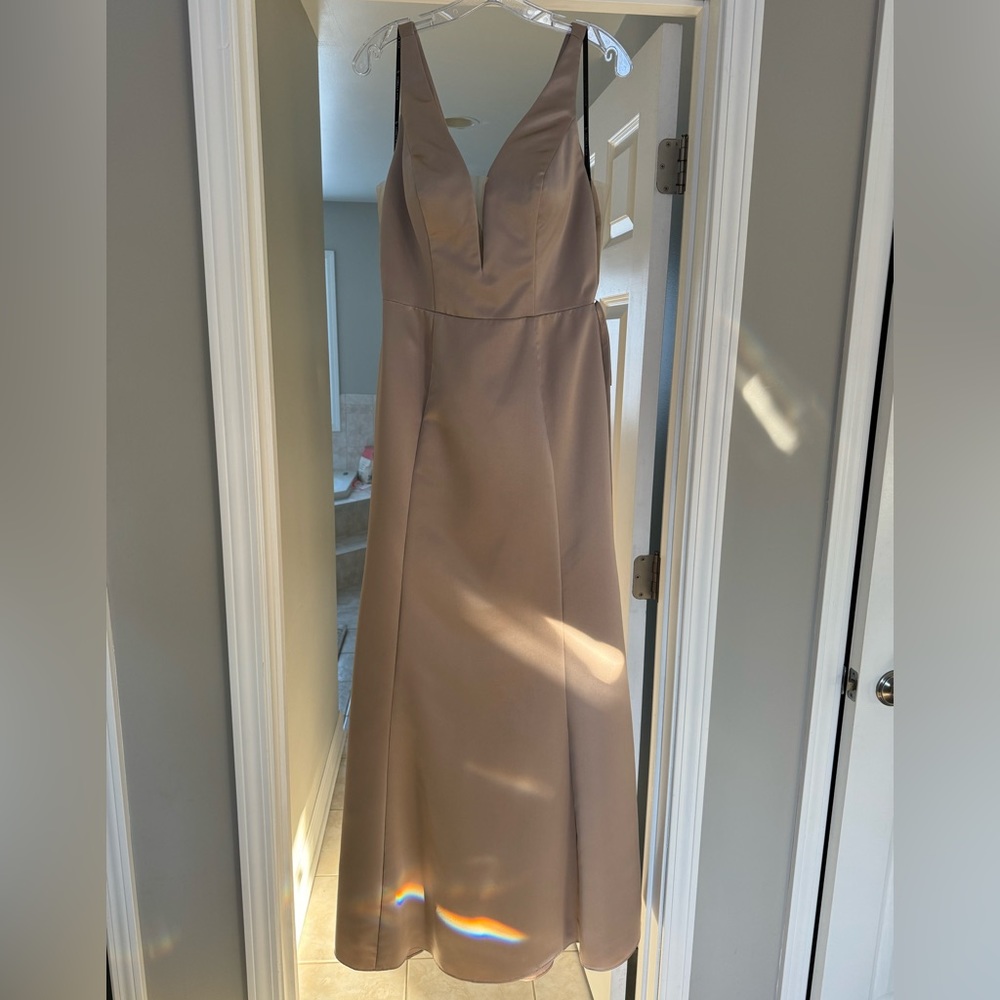 Sorella Vita bridesmaid dress. Size 12. Color - vintage rose. Style# 9244.
